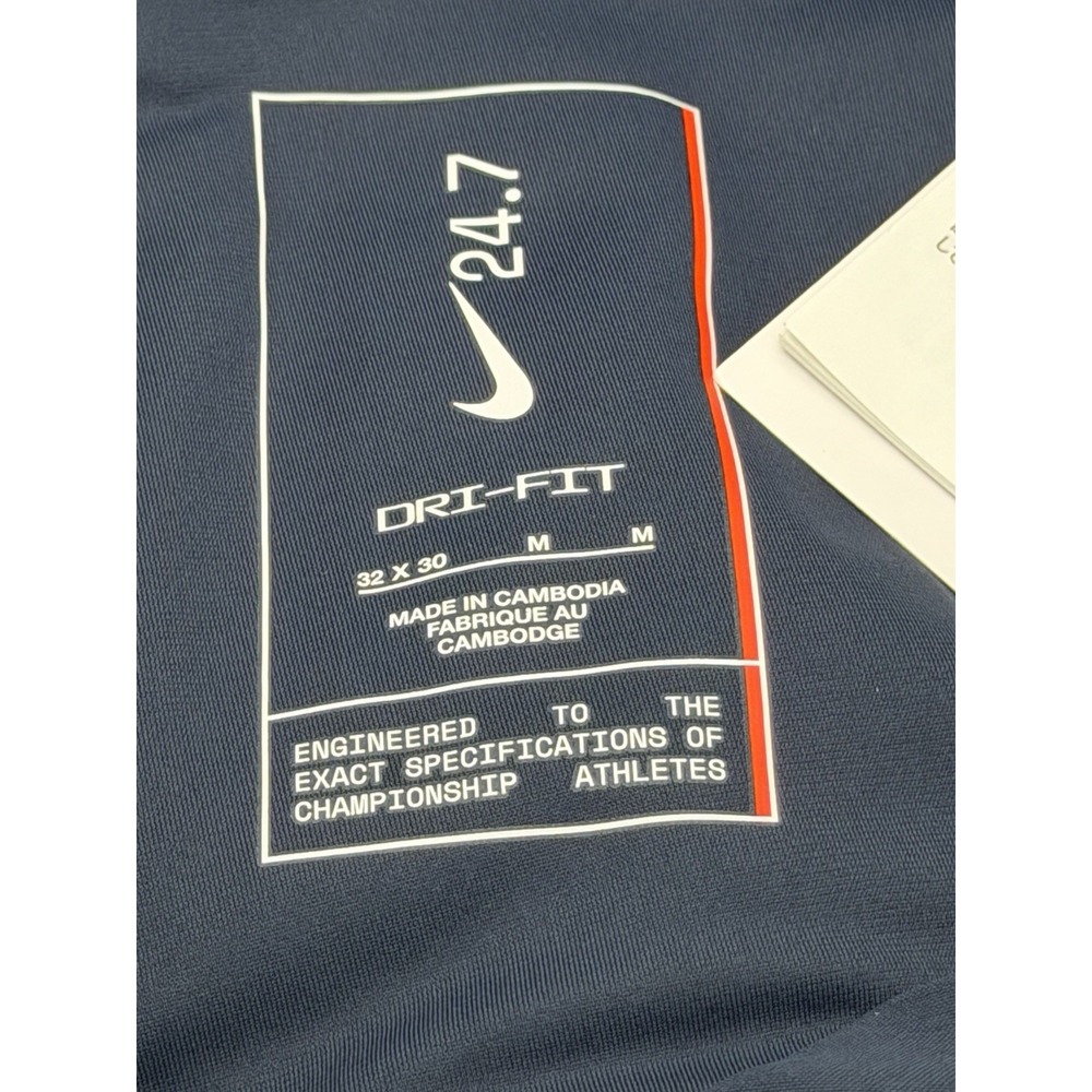 Men's 32x30 - Nike 24.7 PerfectStretch 5 Pocket Blue Pants Dri FIT HQ6930-451 - Picture 8 of 8